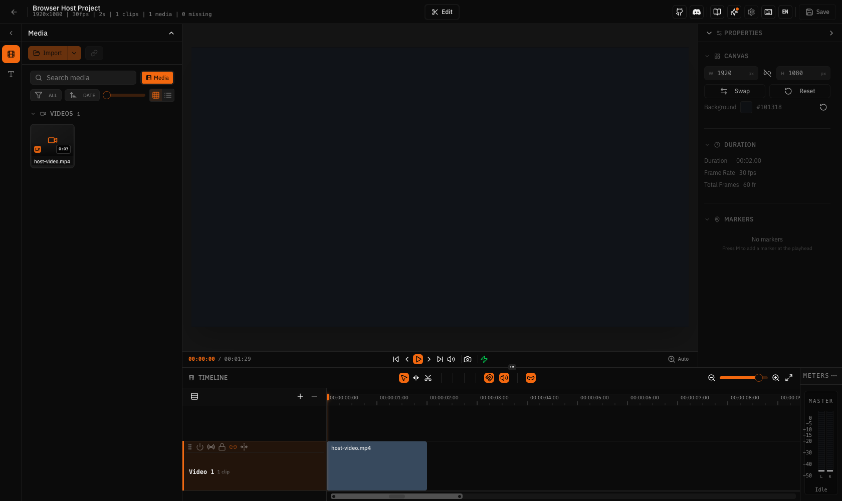Actual LoadedEditor host surface after remediation